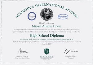 certificado académico oficial disponible en España, México, Argentina y Colombia